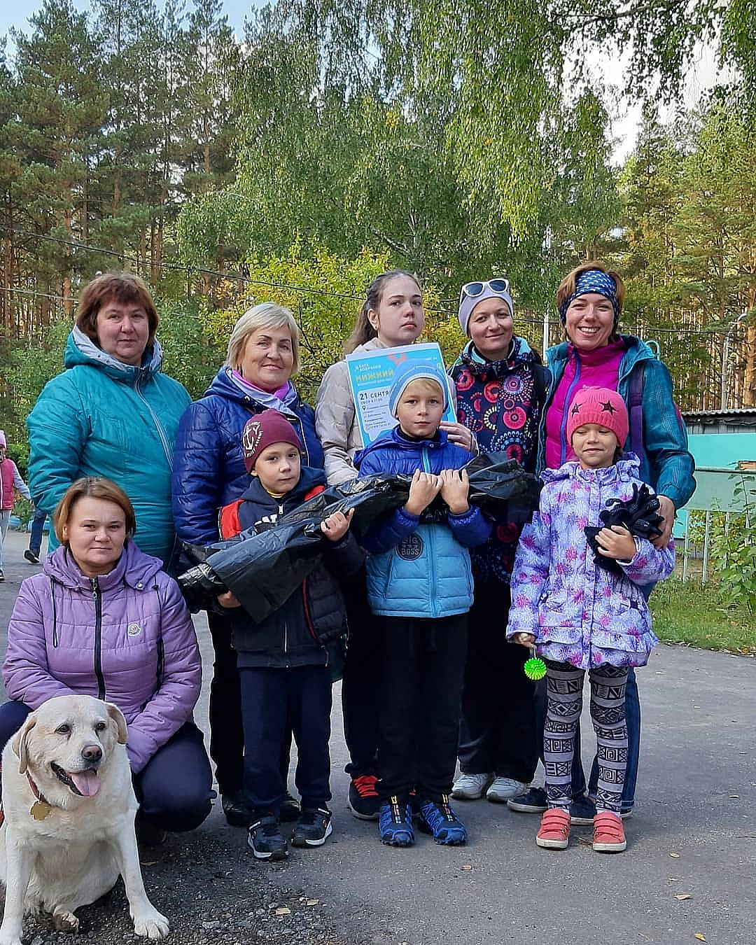 Нижегородские добряки приняли участие в субботнике