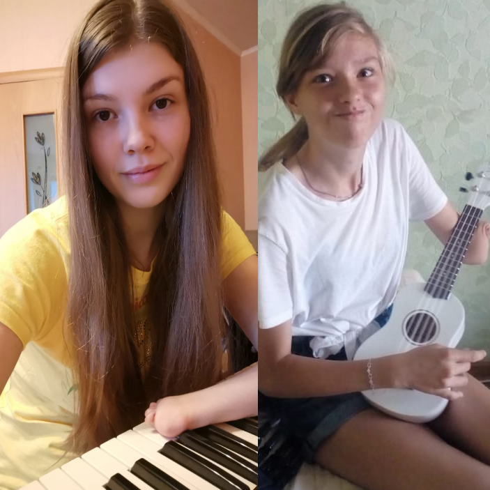 Лера Кихаева и Кристина Пушкарева