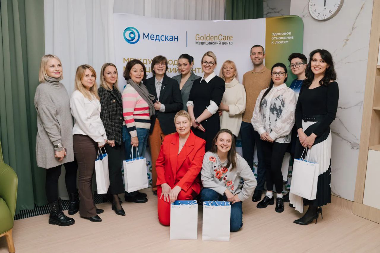 Клуб добряков познакомился с проектами группы компаний МедСкан и клиники Hadassah